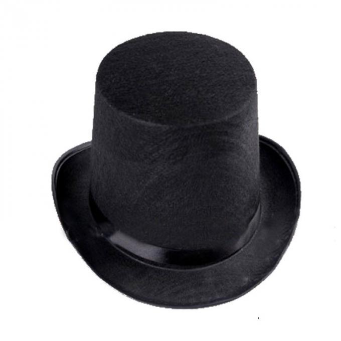 Sombrero de copa duro clásico, sombrero de copa puro de Steampunk de las lanas del 100%
