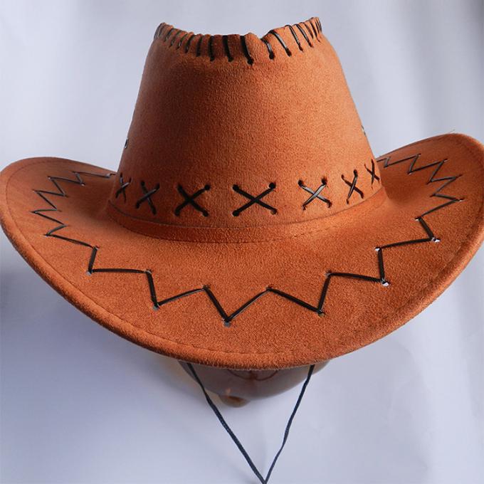 sombrero de vaquero promocional del niño al por mayor y del ante barato adulto del sombrero de vaquero