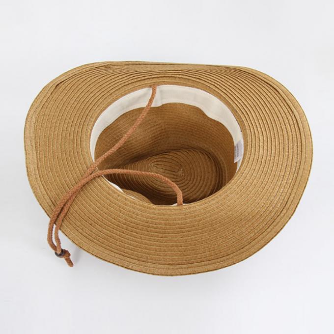 Sombrero del juzz del hombre de Panamá, sombrero flexible de la playa de Fedora del sombrero de paja del borde del verano