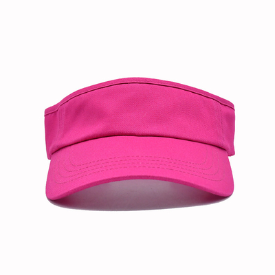 casquillo atlético ajustable del visera de los sombreros de la visera de los deportes de los 55cm para las mujeres de los hombres