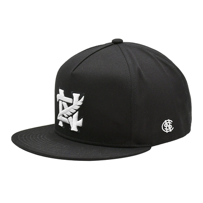Personalizado 6 Panel 3D bordado borde plano bordado logotipo Deportes al aire libre nueva moda Snapback Béisbol gorras gorras sombreros sombreros
