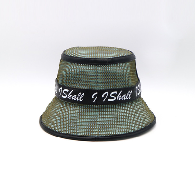 Personalización avanzada Sombrero de cubo de malla completa en primavera con diseño de moda