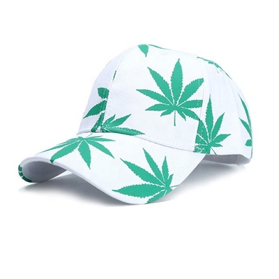 2019 sombreros de béisbol para hombre de la hoja verde, sombrilla salvaje que imprime las gorras de béisbol casuales