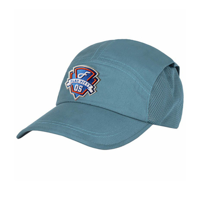 Sombrero corriente impermeable del nilón profesional, gorra de béisbol de ciclo personalizada