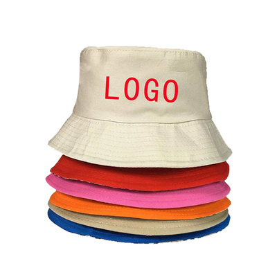 Sombrero unisex del cubo del pescador con promociones personales de la publicidad del logotipo
