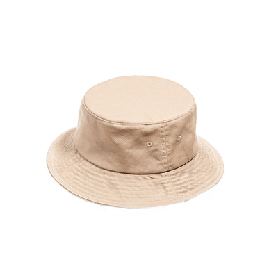 Sombrero en blanco popular promocional del cubo del pescador con el modelo bordado