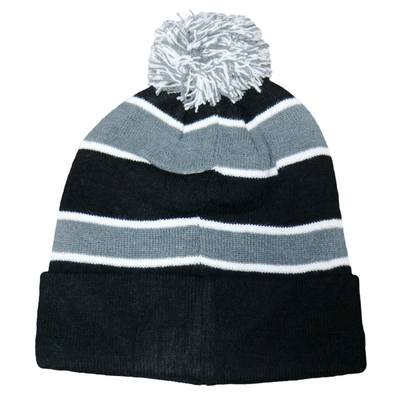 Logotipo de encargo material del invierno del punto de la gorrita tejida del acrílico caliente unisex de los sombreros el 100%