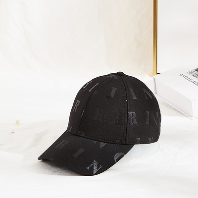 Guangzhou ACE debossed el logotipo del modelo en los sombreros ajustables del papá de la gorra de béisbol del sombrero del poliéster