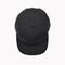 Sombreros planos del Snapback del borde de la hebilla rápida plástica negra una corona estructurada talla única