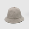 Sombrero diario del cubo de la pana del beige de la protección de Hat Outdoor Sun del pescador del algodón del bordado de la historieta de la última moda