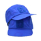 Sombrero de nylon del campista del panel del poliéster 5 del algodón con longitud y la guarnición medias del borde