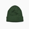 El logotipo con bordado de gorro de gorra de acrílico con costillas verde de invierno
