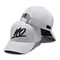 Tamaño personalizado sombrero de béisbol bordado 3D unisex forma plana