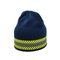 Sombrero con gorra de algodón de alta calidad de punto multicolor Opcional Etiqueta de gorra con gorra de invierno