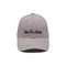 BSCI 6 Panel de borde curvo Gorras de algodón gorras de béisbol Sombrero de bordado sencillo Logotipo estructurado Sombrero de papá