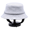 Sombrero de cubo de corona media Sombrero en blanco puede color personalizado para turismo al aire libre