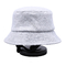 Sombrero de cubo de corona media Sombrero en blanco puede color personalizado para turismo al aire libre