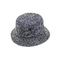 Diseño de moda de sombrero de cubo con logotipo de bordado 3D personalizado Unisex
