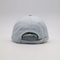 logotipo de bordado deportivo 100% de algodón hombres sin estructura sombrero blanco de papá simple gorra de béisbol personalizada