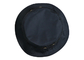 Modifique el logotipo de encargo del pescador del sombrero para requisitos particulares negro del cubo para la mujer del hombre