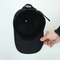 Material de cuero bordado personalizado visera curvado de las gorras de béisbol