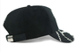el bordado plano blanco del tamaño adulto común de 2018 modas curvó el casquillo de los sombreros de béisbol del panel de Bill 6 con la hebilla grabada en relieve del metal