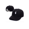Headwear elegante de la protección de Sun del diseño de los deportes del algodón de los sombreros negros rosados del papá