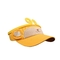 El verano amarillo embroma el sombrero animal del salacot del mono colorido del casquillo de la visera para los niños