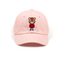 Los deportes cabidos 100% de los sombreros de los niños del algodón capsulan el logotipo bordado aduana llana
