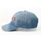 Personalizado cree los sombreros de béisbol para requisitos particulares del dril de algodón/casquillo llano lavado los 6 paneles del papá