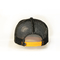 5 unisex de encargo artesonan el sombrero del casquillo del camionero, sombrero negro modificado para requisitos particulares de la malla del bordado 3D