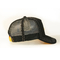 5 unisex de encargo artesonan el sombrero del casquillo del camionero, sombrero negro modificado para requisitos particulares de la malla del bordado 3D