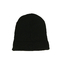 Tela común de acrílico de encargo de los sombreros el 100% de la gorrita tejida del punto de la parche de cuero del bordado