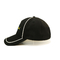 Sombrero construido ajustable del deporte del bordado del logotipo del algodón de encargo plano de las gorras de béisbol