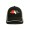 La tela de algodón de encargo de la gorra de béisbol del logotipo del bordado de Ace hizo el sombrero ajustable del deporte