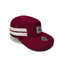 Sombrero de encargo del campista del panel de las lanas 5 de la moda para el color rojo los 56-62CM de los niños