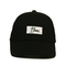 Gorra de béisbol ajustable Bsci de los deportes del diseño del casquillo del algodón del negro de Ace