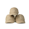 Correa bordada aduana curvada de las gorras de béisbol del logotipo de los sombreros del papá del borde con la hebilla del metal
