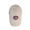 Logotipo de goma casual 100% del remiendo del sombrero del papá de los hombres del algodón los 60CM