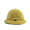 Color puro llano unisex de la talla de sombrero los 56-58cm del cubo del bordado del modelo lindo del algodón