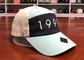 Logotipo suave blanco y negro 1998 de la impresión de los sombreros del papá del béisbol del OEM que teje la hebilla plástica