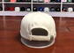 Tela de la composición del poliéster del sombrero del Snapback del llano del logotipo de la impresión del bordado del terciopelo