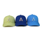 Talla 56-60CM azul de moda de la gorra de béisbol del panel del color cinco suave
