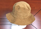 Sombrero ajustable del cubo del pescador de la pana de los hombres unisex suave o difícilmente pre - curvado