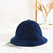 Etiqueta tejida Bucket Hat Customization del pescador de Terry Cloth Fabric los 60cm