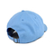 Color azul del OEM ningunos Logo Cotton Fabric Baseball Cap