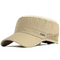 Sombrero de copa plano de secado rápido del cadete del deporte al aire libre del casquillo del ejército respirable militar de los hombres