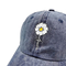 El algodón de encargo de los sombreros del papá de los deportes de los 58cm bordó el sombrero de béisbol impreso