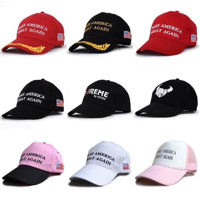 Casquillos de golf planos del visera/del algodón del poliéster 5 de la gorra de béisbol verde del panel