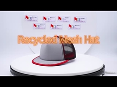 Alta durabilidad de contraste de costura con tapa de malla de borde plano